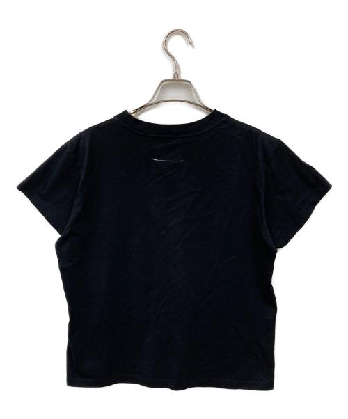 MM6 Maison Margiela（エムエムシックスメゾンマルジェラ）MM6 Maison Margiela (エムエムシックスメゾンマルジェラ) Tシャツ ブラック サイズ:Ｌの古着・服飾アイテム