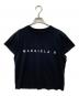 MM6 Maison Margiela（エムエムシックスメゾンマルジェラ）の古着「Tシャツ」｜ブラック