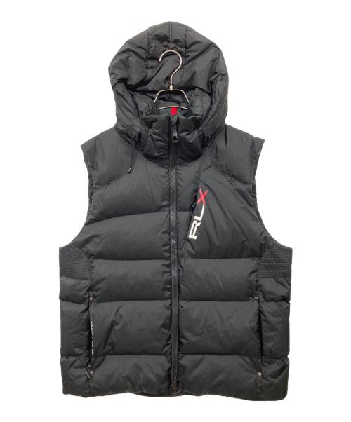 RLX RALPH LAUREN（アールエルエックスラルフローレン）RLX RALPH LAUREN (アールエルエックスラルフローレン) ダウンベスト ブラック サイズ:Lの古着・服飾アイテム