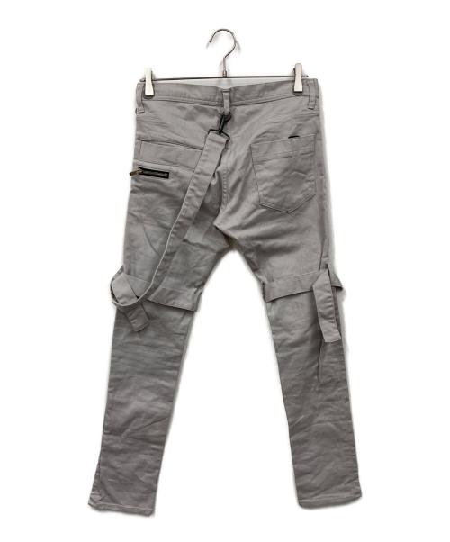 SHAREEF（シャリーフ）SHAREEF (シャリーフ) ボンテージパンツ グレー サイズ:不明の古着・服飾アイテム