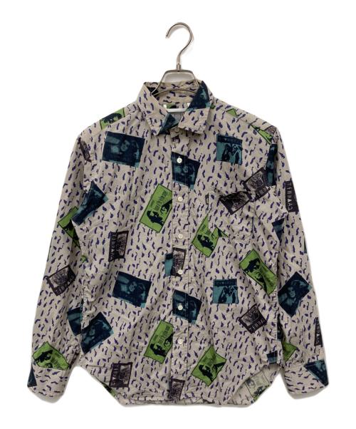 C.E（シーイー）C.E (シーイー) 総柄シャツ ベージュ サイズ:Mの古着・服飾アイテム