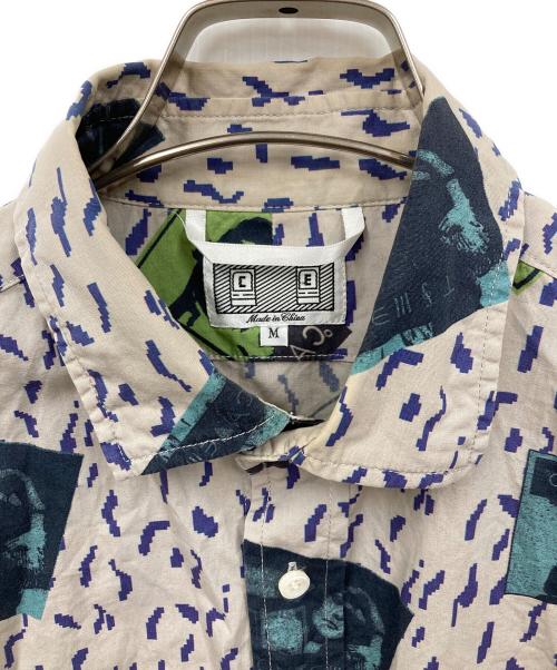 C.E（シーイー）C.E (シーイー) 総柄シャツ ベージュ サイズ:Mの古着・服飾アイテム