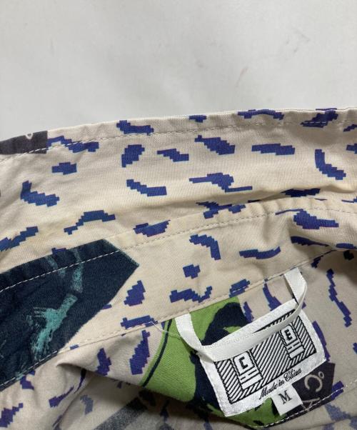 C.E（シーイー）C.E (シーイー) 総柄シャツ ベージュ サイズ:Mの古着・服飾アイテム
