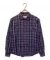 Vivienne Westwood man（ヴィヴィアン ウェストウッド マン）の古着「オーブデザインチェックシャツ」｜ネイビー