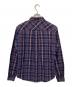 Vivienne Westwood man (ヴィヴィアン ウェストウッド マン) オーブデザインチェックシャツ ネイビー サイズ:48：10000円