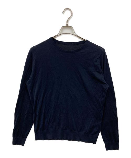 JOHN SMEDLEY（ジョンスメドレー）JOHN SMEDLEY (ジョンスメドレー) コットンハイゲージニット ネイビー サイズ:不明の古着・服飾アイテム