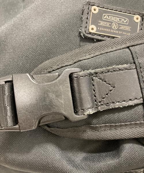 AS2OV（アッソブ）AS2OV (アッソブ) リュック ブラックの古着・服飾アイテム