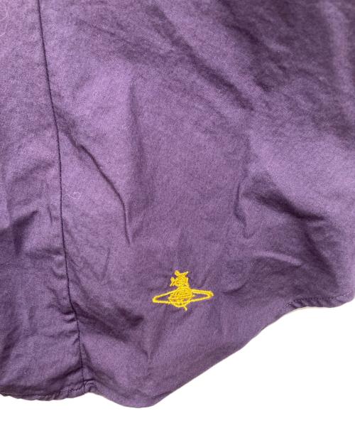 Vivienne Westwood man（ヴィヴィアン ウェストウッド マン）Vivienne Westwood man (ヴィヴィアン ウェストウッド マン) 変形シャツ パープル サイズ:Ⅱの古着・服飾アイテム