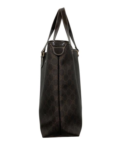 GUCCI（グッチ）GUCCI (グッチ) GGトートバッグ ブラウンの古着・服飾アイテム