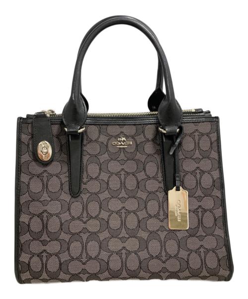 COACH（コーチ）COACH (コーチ) シグネチャー トートバッグ ブラックの古着・服飾アイテム