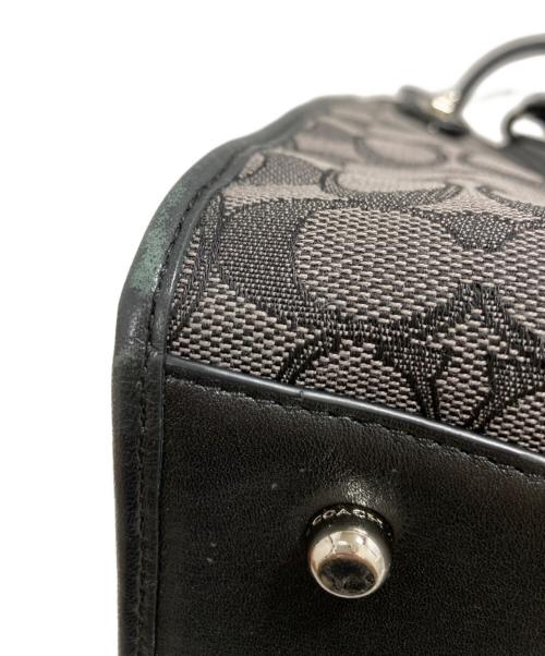 COACH（コーチ）COACH (コーチ) シグネチャー トートバッグ ブラックの古着・服飾アイテム