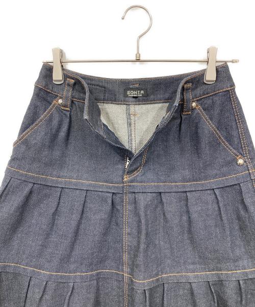 SONIA RYKIEL（ソニア リキエル）SONIA RYKIEL (ソニア リキエル) デニムセットアップ インディゴ サイズ:38の古着・服飾アイテム
