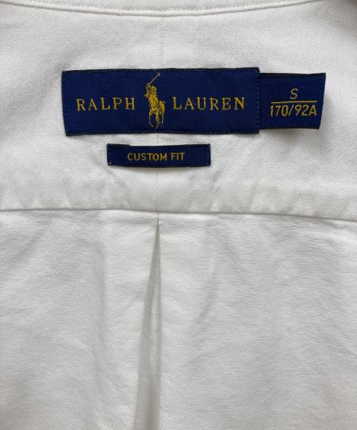 POLO RALPH LAUREN（ポロ・ラルフローレン）POLO RALPH LAUREN (ポロ・ラルフローレン) ボタンダウンシャツ ホワイト サイズ:Sの古着・服飾アイテム