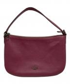 COACHコーチ）の古着「ワンショルダーバッグ」｜パープル