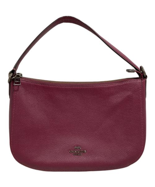 COACH（コーチ）COACH (コーチ) ワンショルダーバッグ パープルの古着・服飾アイテム