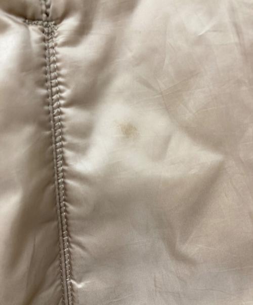 MaxMara（マックスマーラ）MaxMara (マックスマーラ) CameLuxeフーデットロングダウンジレ ベージュ サイズ:36の古着・服飾アイテム