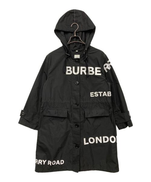 BURBERRY（バーバリー）BURBERRY (バーバリー) ロゴデザインコート ブラック サイズ:36の古着・服飾アイテム
