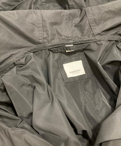 BURBERRY（バーバリー）BURBERRY (バーバリー) ロゴデザインコート ブラック サイズ:36の古着・服飾アイテム