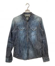 DSQUARED2（ディースクエアード）の古着「デニムシャツ」｜ブルー