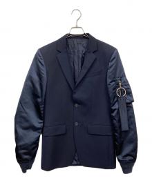 GIVENCHY（ジバンシィ）の古着「切替ジャケット」｜ネイビー