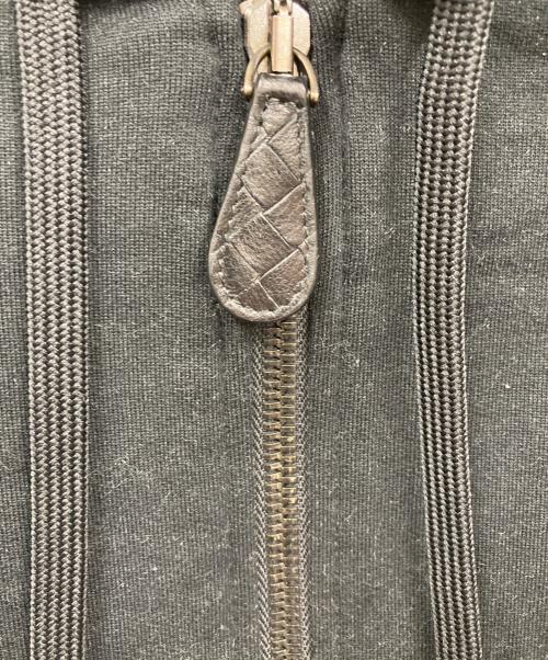BOTTEGA VENETA（ボッテガベネタ）BOTTEGA VENETA (ボッテガベネタ) カシミヤ混ジップパーカー ブラック サイズ:46の古着・服飾アイテム