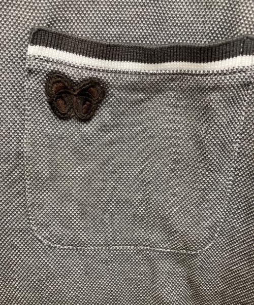 BOTTEGA VENETA（ボッテガベネタ）BOTTEGA VENETA (ボッテガベネタ) ポロシャツ グレー サイズ:50の古着・服飾アイテム