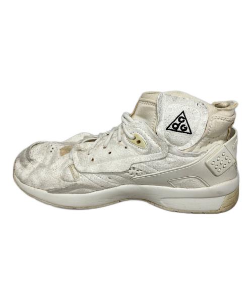 NIKE ACG（ナイキエーシージー）NIKE ACG (ナイキエーシージー) COMME des GARCONS HOMME PLUS (コムデギャルソンオムプリュス) スニーカー ホワイト サイズ:28の古着・服飾アイテム