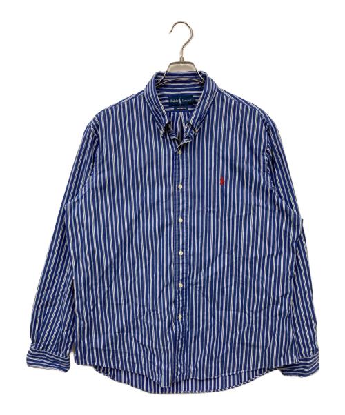 POLO RALPH LAUREN（ポロ・ラルフローレン）POLO RALPH LAUREN (ポロ・ラルフローレン) 長袖シャツ ブルー サイズ:XLの古着・服飾アイテム