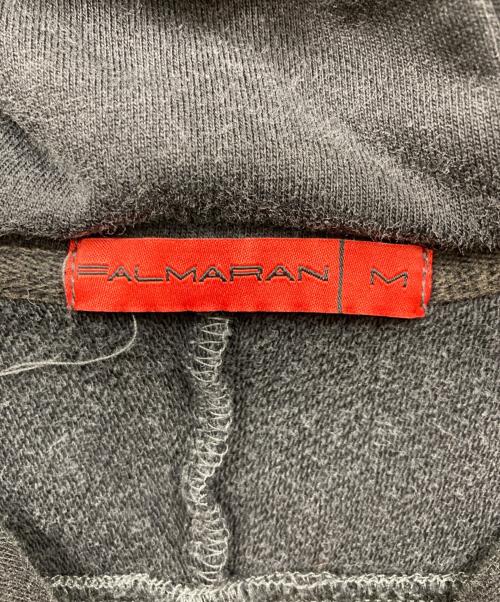 FALMARAN（ファルマラン）FALMARAN (ファルマラン) オーバーサイズ ハーフジップ パーカー ブラック サイズ:Mの古着・服飾アイテム