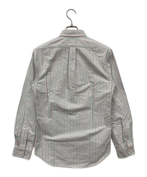 POLO RALPH LAUREN（ポロ・ラルフローレン）POLO RALPH LAUREN (ポロ・ラルフローレン) ストライプシャツ ブルー サイズ:Sの古着・服飾アイテム