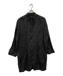 pas de calais（パドカレ）の古着「リネンワンピース」｜ブラック