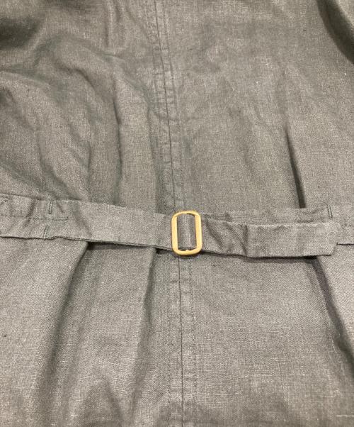 pas de calais（パドカレ）pas de calais (パドカレ) リネンワンピース ブラック サイズ:38の古着・服飾アイテム