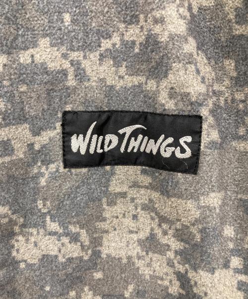 WILD THINGS（ワイルドシングス）WILD THINGS (ワイルドシングス) カモ柄ジャケット グリーン サイズ:Lの古着・服飾アイテム