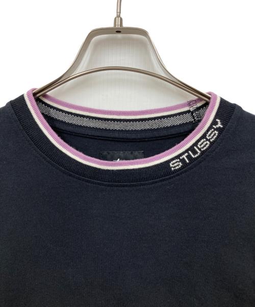 stussy（ステューシー）stussy (ステューシー) 長袖カットソー ブラック サイズ:Lの古着・服飾アイテム