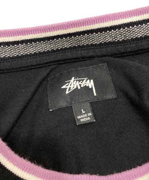 stussy（ステューシー）stussy (ステューシー) 長袖カットソー ブラック サイズ:Lの古着・服飾アイテム