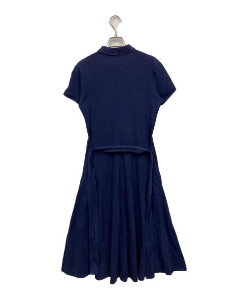 POLO RALPH LAUREN（ポロ・ラルフローレン）POLO RALPH LAUREN (ポロ・ラルフローレン) 半袖ワンピース ネイビー サイズ:160の古着・服飾アイテム
