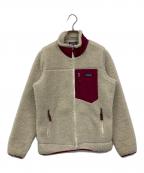 Patagoniaパタゴニア）の古着「フリースジャケット」｜アイボリー