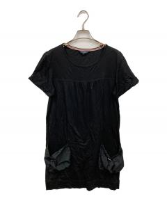 中古・古着通販】BURBERRY (バーバリー) ワンピース ブラック サイズ:6