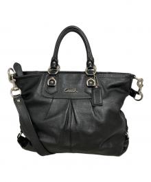 COACH（コーチ）の古着「2WAYショルダーバッグ」｜ブラック