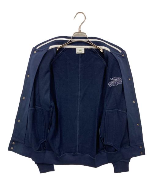 LACOSTE（ラコステ）LACOSTE (ラコステ) ワッペンブルゾン ネイビー サイズ:3の古着・服飾アイテム