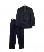 PAUL SMITHポールスミス）の古着「ストライプダブルスーツ」｜ネイビー