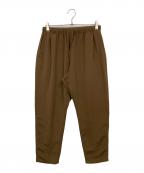 South2 West8サウスツー ウエストエイト）の古着「String Slack Pant-Poly Crepe Cloth」｜ブラウン
