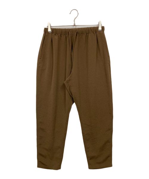 South2 West8（サウスツー ウエストエイト）south2 west8 (サウスツー ウエストエイト) String Slack Pant-Poly Crepe Cloth ブラウン サイズ:Sの古着・服飾アイテム