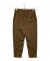 south2 west8 (サウスツー ウエストエイト) String Slack Pant-Poly Crepe Cloth ブラウン サイズ:S：9000円