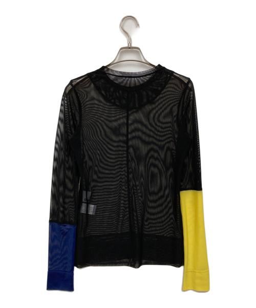 OMMO（オーエムエムオー）OMMO (オーエムエムオー) カットソー ブラック サイズ:Fの古着・服飾アイテム