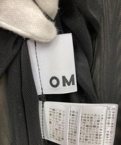 OMMO（オーエムエムオー）OMMO (オーエムエムオー) カットソー ブラック サイズ:Fの古着・服飾アイテム