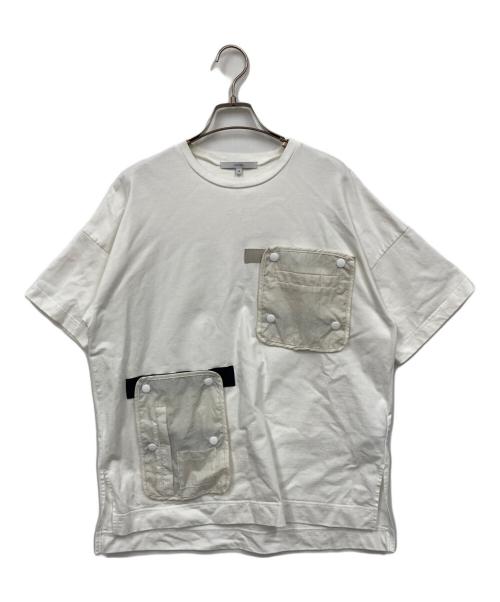 UN3D.（アンスリード）UN3D. (アンスリード) Tシャツ ホワイト サイズ:38の古着・服飾アイテム