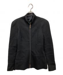 Salvatore Ferragamo（サルヴァトーレ フェラガモ）の古着「ジャケット」｜ブラック
