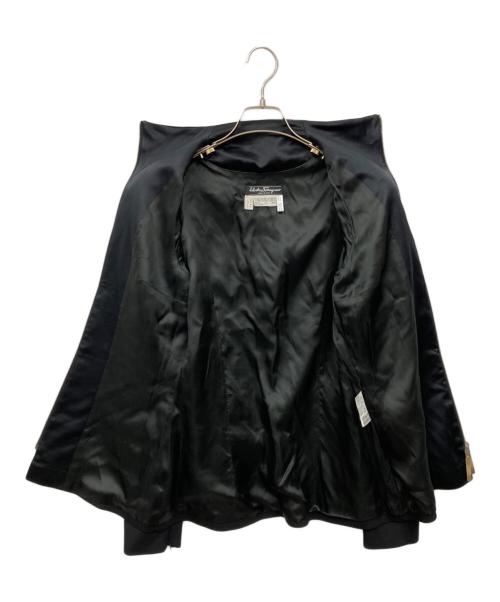 Salvatore Ferragamo（サルヴァトーレ フェラガモ）Salvatore Ferragamo (サルヴァトーレ フェラガモ) ジャケット ブラック サイズ:42の古着・服飾アイテム