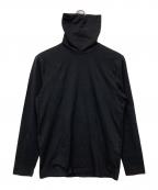 JIL SANDER+ジルサンダープラス）の古着「タートルネックカットソー」｜ブラック